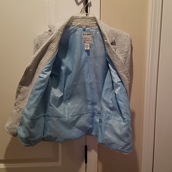 Old Navy blue and white Blazer - Picture 5 of 5
